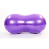 М'яч для фітнеса EasyFit Peanut 45х90 см (фітбол горіх-арахіс) EF-3022-V, фіолетовий - Фото№3