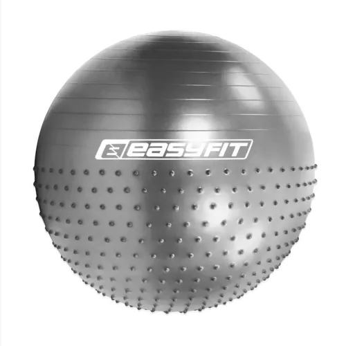 Фітбол EasyFit Hybrid EF-3011-GY 65 см, сірий - Фото№1 Фітбол EasyFit Hybrid EF-3011-GY 65 см, сірий - Фото№1
