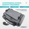 Спортивная сумка-рюкзак EasyFit BackBag EF-8003-GY 28 л, серый - Фото№3