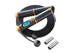 Розумна скакалка EasyFit SmartRope EF-1908-BY 3 м з обтяжувачами Розумна скакалка EasyFit SmartRope EF-1908-BY 3 м з обтяжувачами