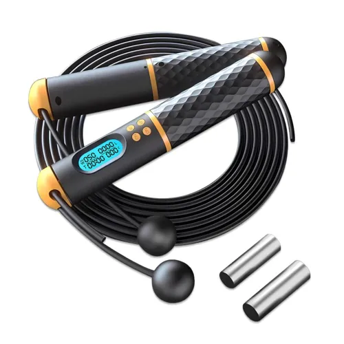 Умная скакалка EasyFit SmartRope EF-1908-BY 3 м с утяжелителями - Фото№1 Умная скакалка EasyFit SmartRope EF-1908-BY 3 м с утяжелителями - Фото№1