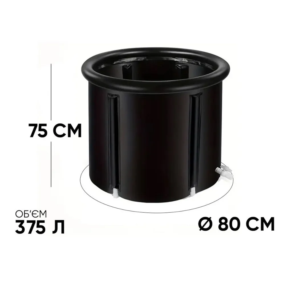 Каркасная ледяная крио ванна EasyFit EF-2306 Каркасная ледяная крио ванна EasyFit EF-2306