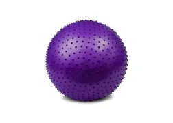 М'яч для фітнесу EasyFit 75 см EF-3016-V, фіолетовий М'яч для фітнесу EasyFit 75 см EF-3016-V, фіолетовий