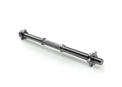 Гантельный гриф EasyFit 50 см Ø 25 мм EF-8047, хромированный