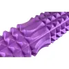 Масажний ролик EasyFit Solid Grid Roller 45 см v.2.2s EF-2053-V, фіолетовий - Фото№4