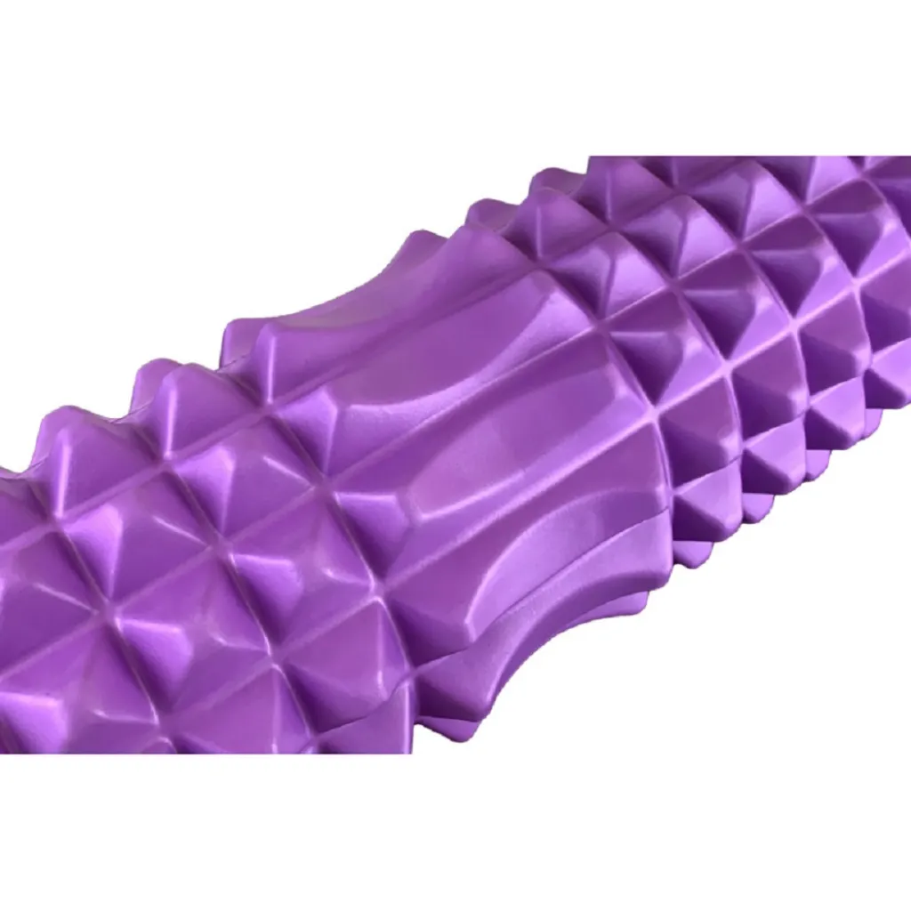 Масажний ролик EasyFit Solid Grid Roller 45 см v.2.2s EF-2053-V, фіолетовий Масажний ролик EasyFit Solid Grid Roller 45 см v.2.2s EF-2053-V, фіолетовий