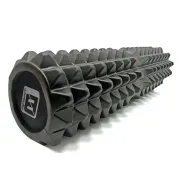 Масажний ролик EasyFit Solid Grid Roller 45 см v.2.2s EF-2053-BK, чорний