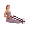 Еспандер стрічка EasyFit HARD з петлями для тренувань, червоний - Фото№4