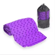 Рушник для йоги EasyFit Yoga Mat Towel з мікрофібри, фіолетовий Рушник для йоги EasyFit Yoga Mat Towel з мікрофібри, фіолетовий