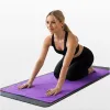 Рушник для йоги EasyFit Yoga Mat Towel з мікрофібри, фіолетовий - Фото№7