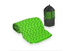 Рушник для йоги EasyFit Yoga Mat Towel з мікрофібри, зелений Рушник для йоги EasyFit Yoga Mat Towel з мікрофібри, зелений