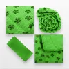 Полотенце для йоги EasyFit Yoga Mat Towel из микрофибры, зеленый - Фото№5