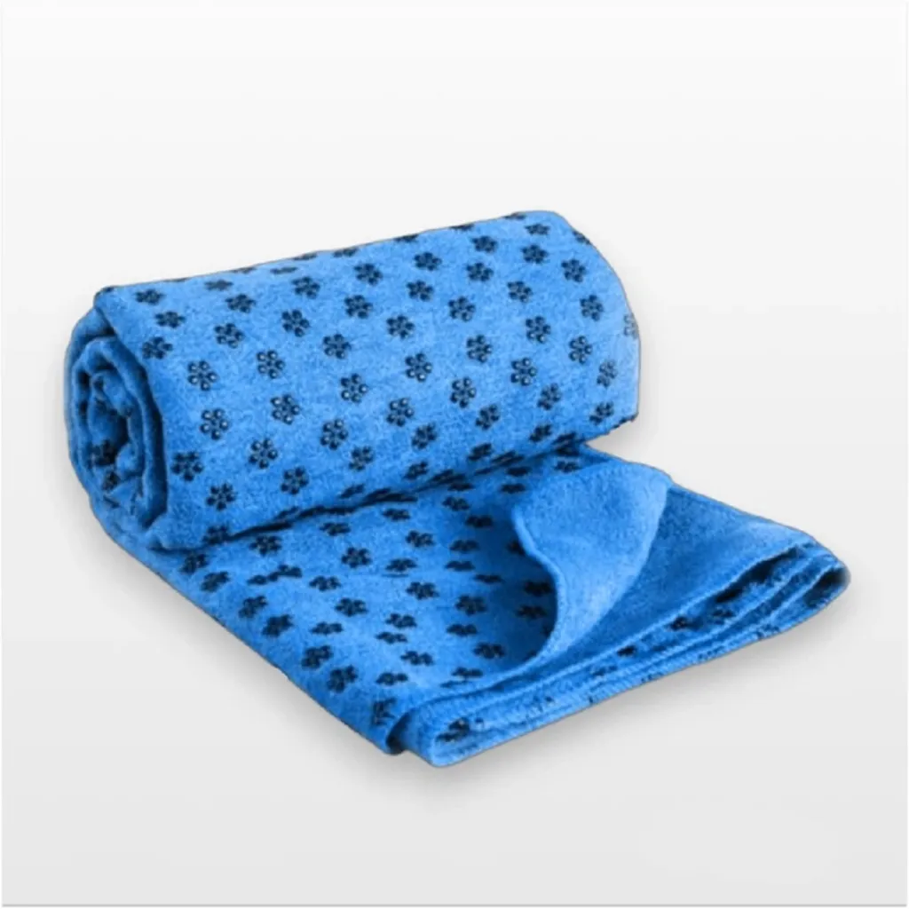 Полотенце для йоги EasyFit Yoga Mat Towel из микрофибры, синий Полотенце для йоги EasyFit Yoga Mat Towel из микрофибры, синий