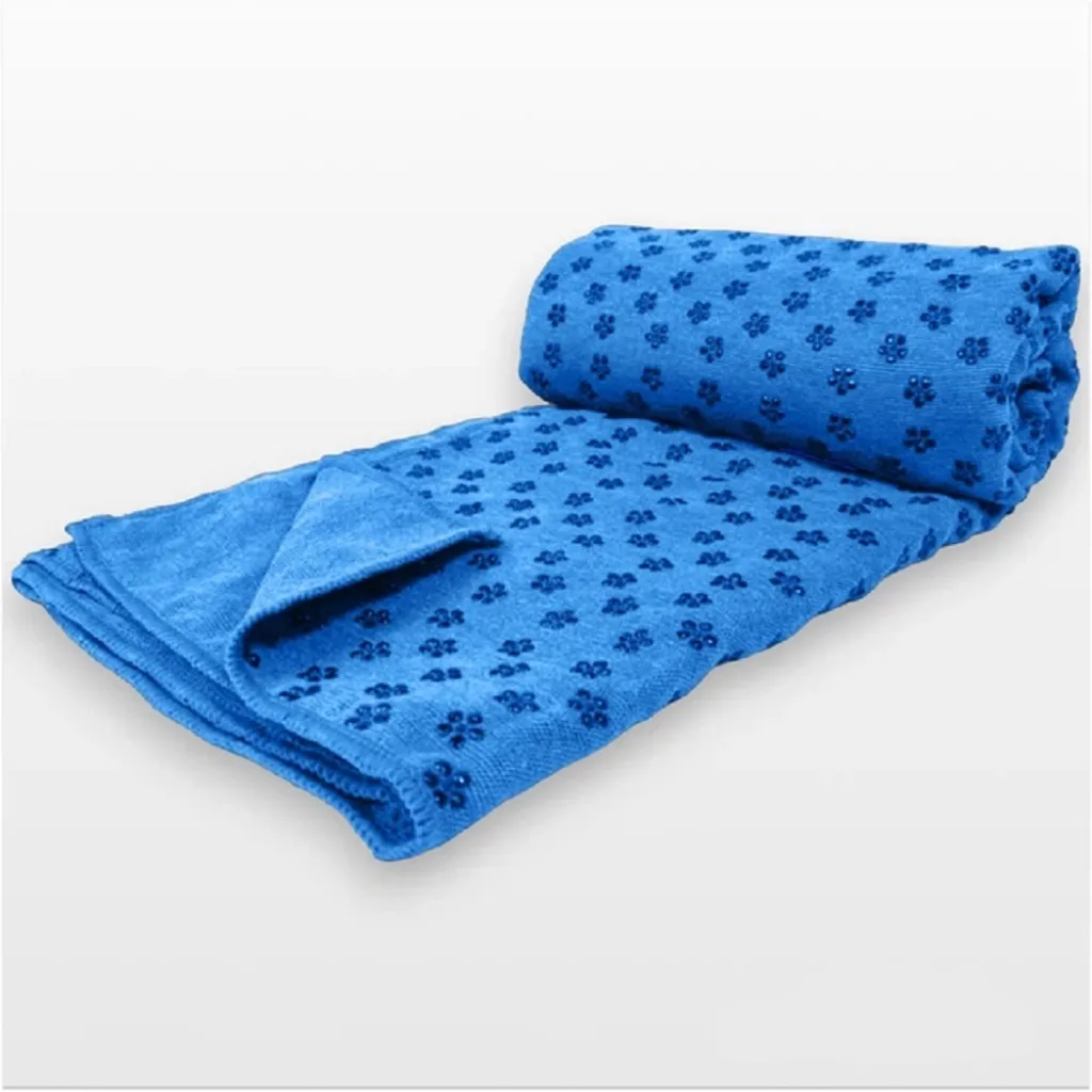 Полотенце для йоги EasyFit Yoga Mat Towel из микрофибры, синий Полотенце для йоги EasyFit Yoga Mat Towel из микрофибры, синий