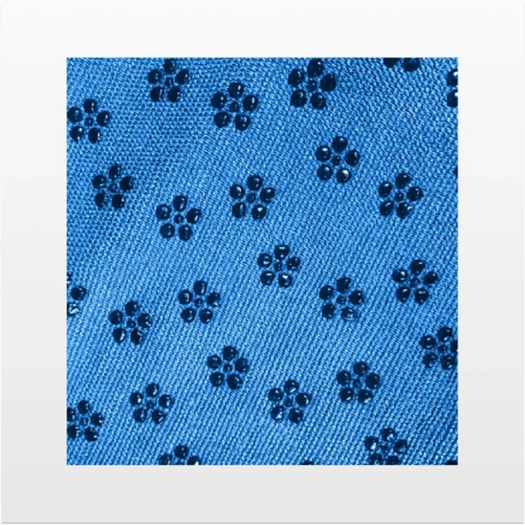 Полотенце для йоги EasyFit Yoga Mat Towel из микрофибры, синий Полотенце для йоги EasyFit Yoga Mat Towel из микрофибры, синий