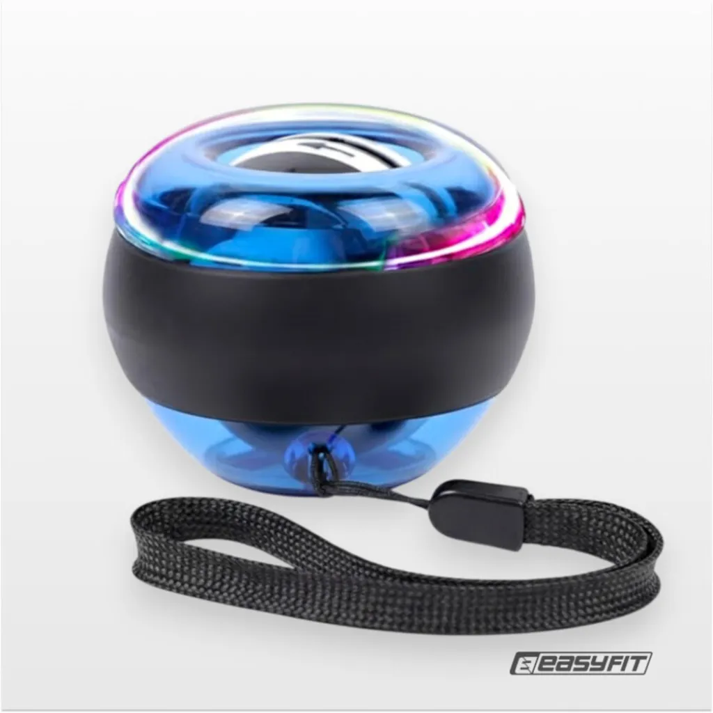 Гироскопический эспандер EasyFit Gyro Ball, синий Гироскопический эспандер EasyFit Gyro Ball, синий