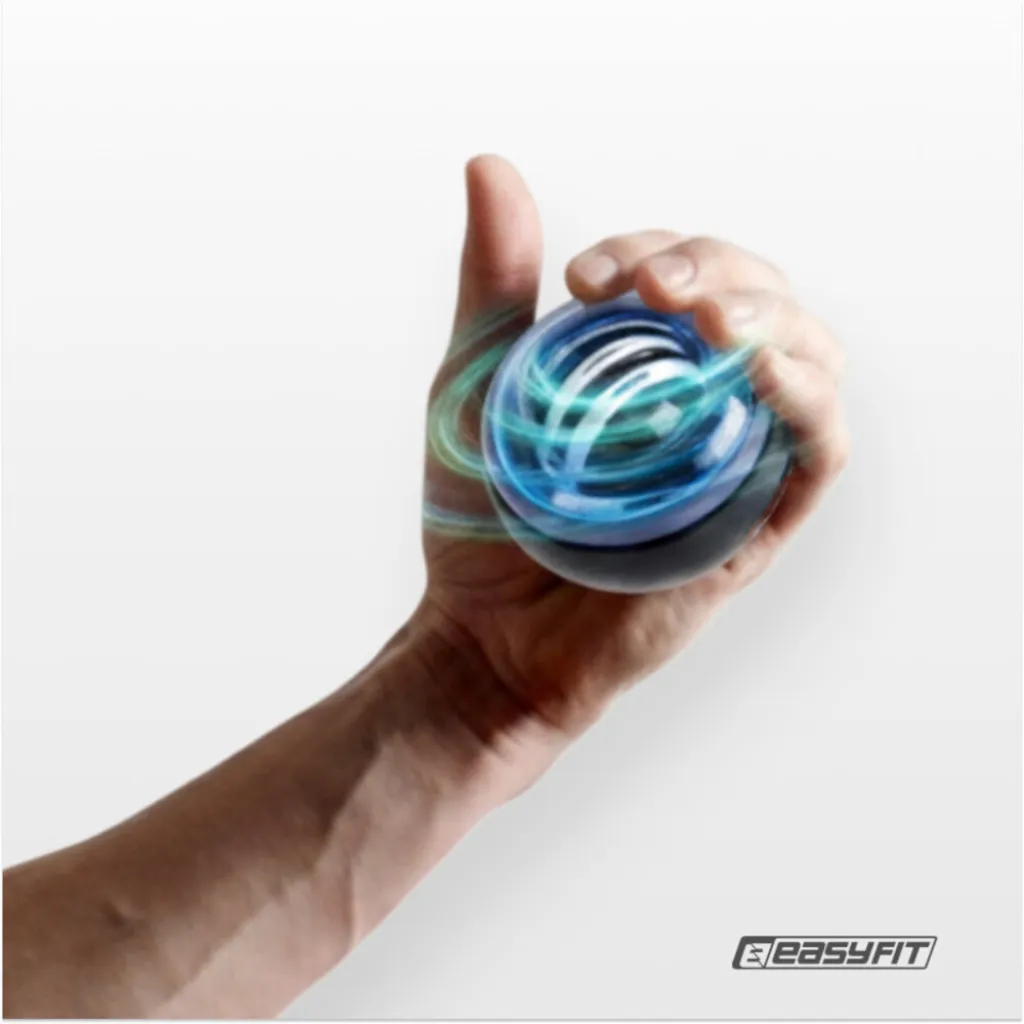 Гироскопический эспандер EasyFit Gyro Ball, синий Гироскопический эспандер EasyFit Gyro Ball, синий