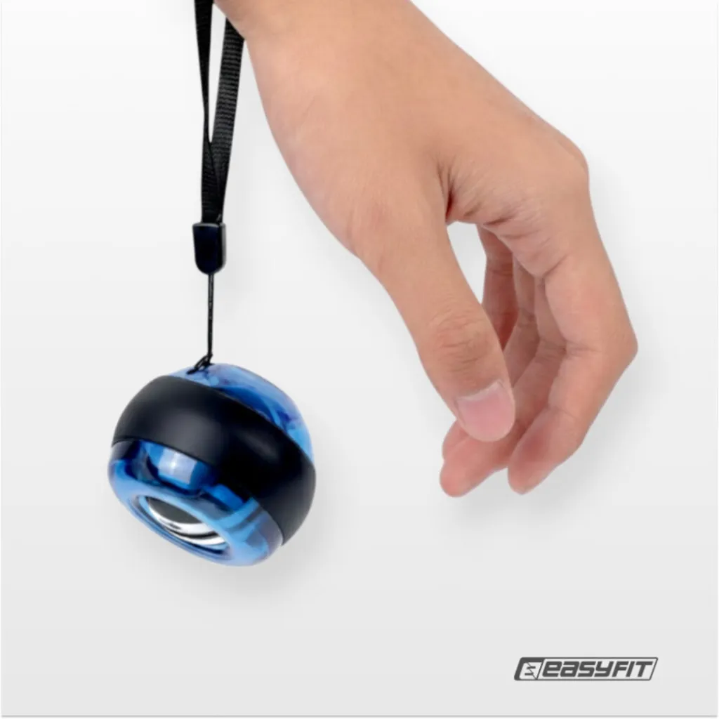 Гироскопический эспандер EasyFit Gyro Ball, синий Гироскопический эспандер EasyFit Gyro Ball, синий