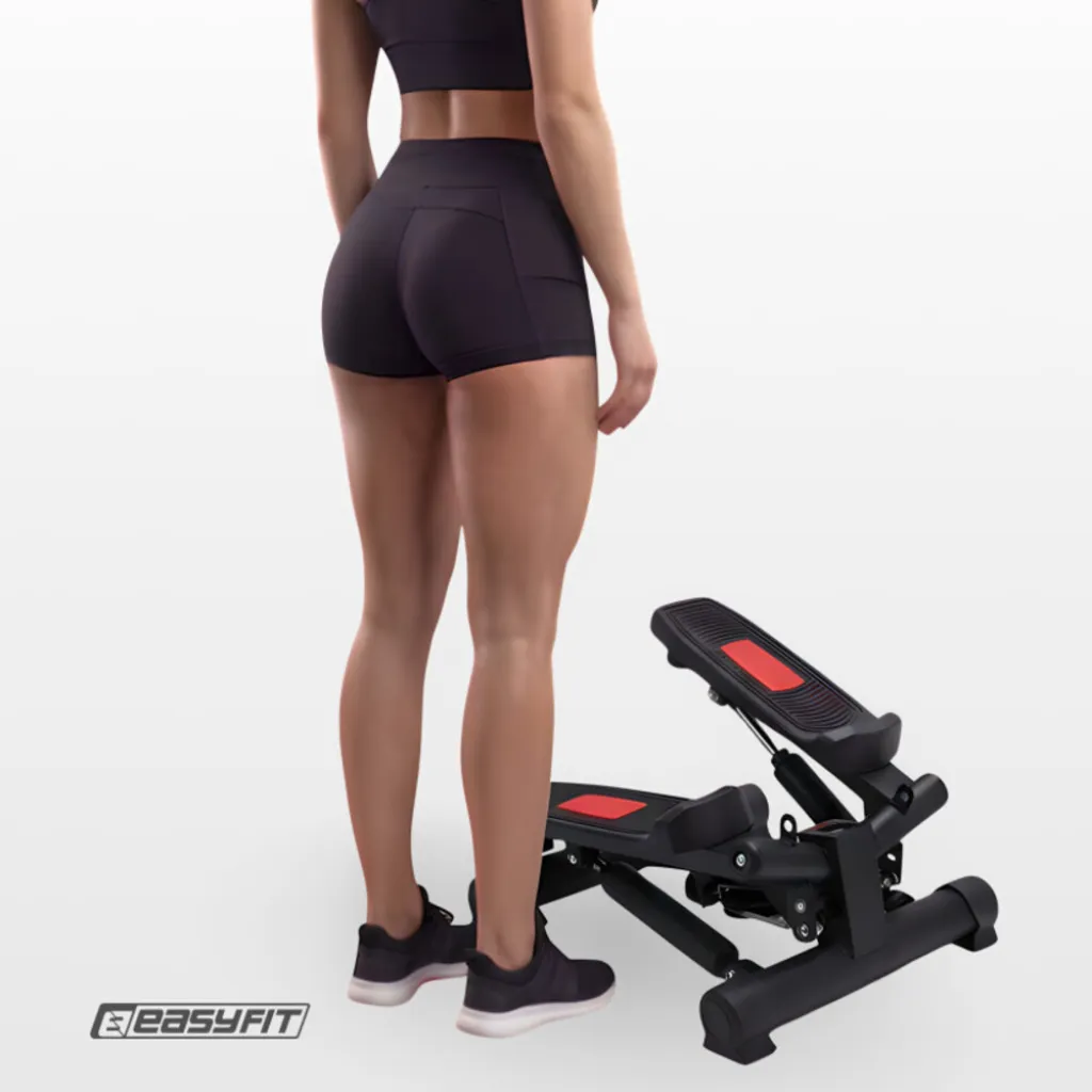 Степпер поворотный EasyFit Pace-В с эспандерами Степпер поворотный EasyFit Pace-В с эспандерами