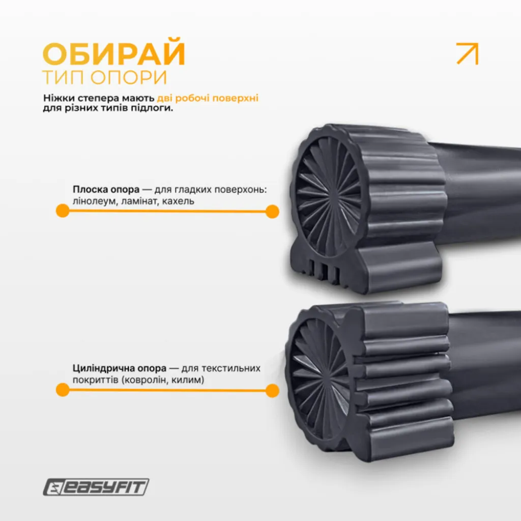 Степпер с эспандерами EasyFit Pace-А с прямым ходом Степпер с эспандерами EasyFit Pace-А с прямым ходом