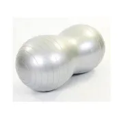 М'яч для фітнесу EasyFit Peanut 45х90 см EF-3022-GR, сірий