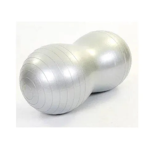 Мяч для фитнеса EasyFit Peanut 45х90 см EF-3022-GR, серый - Фото№1