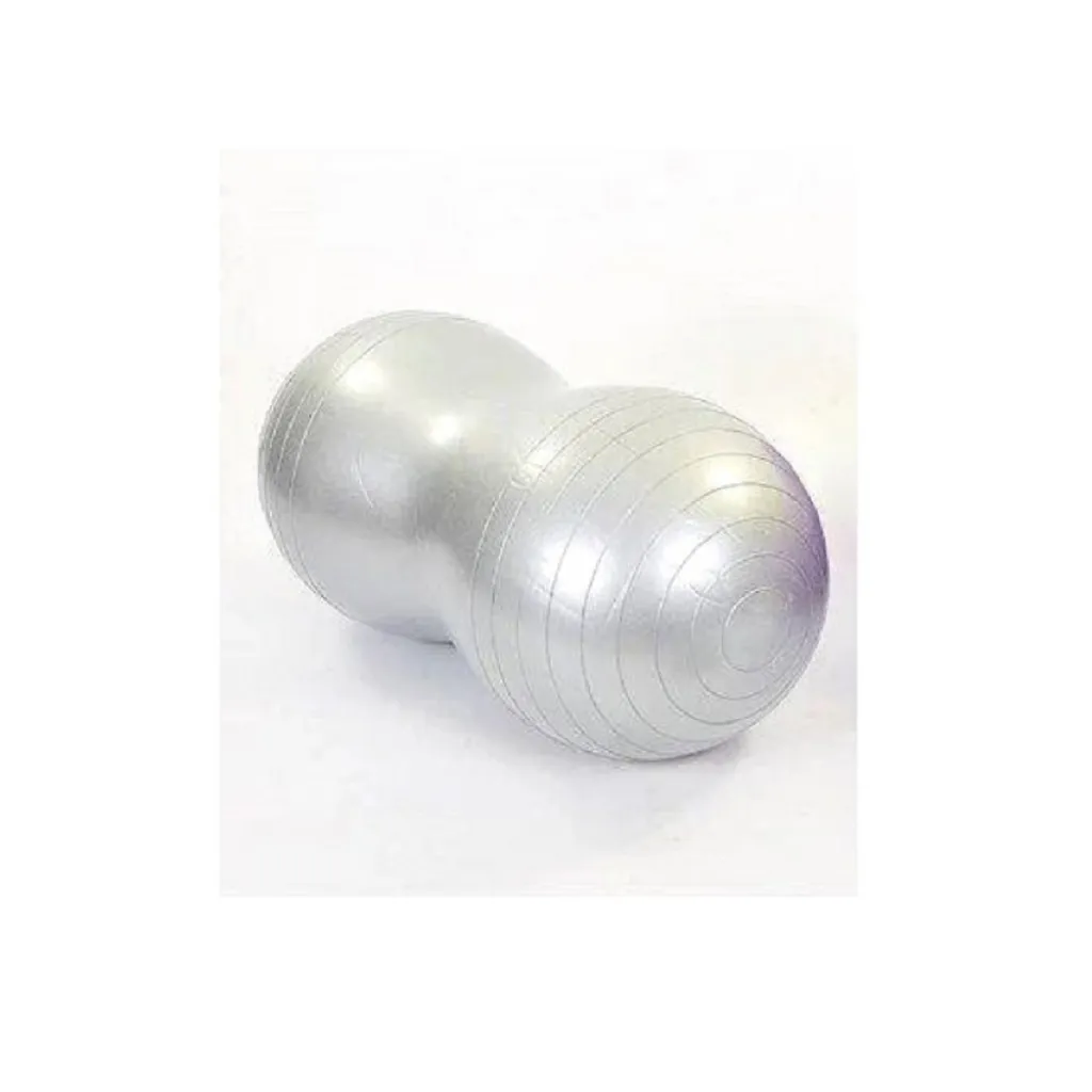 Мяч для фитнеса EasyFit Peanut 45х90 см EF-3022-GR, серый