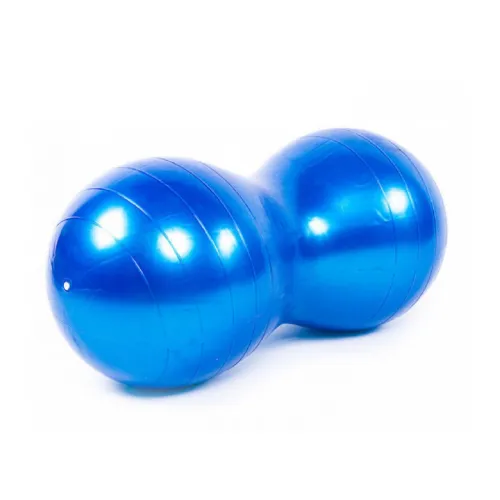 Мяч для фитнеса EasyFit Peanut 45х90 см EF-3022-BL, синий - Фото№1