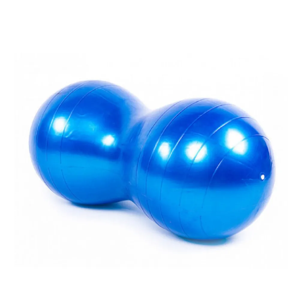 Мяч для фитнеса EasyFit Peanut 45х90 см EF-3022-BL, синий