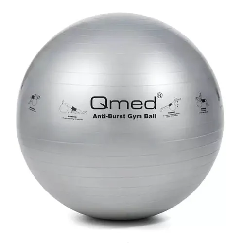 М'яч гімнастичний Qmed ABS Gym Ball 85 см, сірий - Фото№1 М'яч гімнастичний Qmed ABS Gym Ball 85 см, сірий - Фото№1