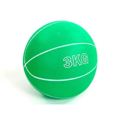 Медбол EasyFit RB 3 кг (медичний м'яч-слембол без відскоку) EF-8407-3 - Фото№1