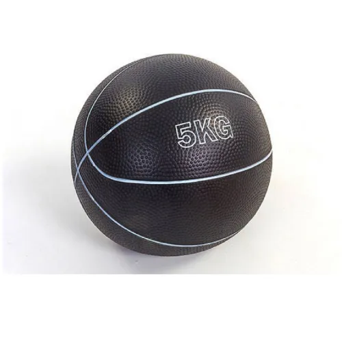 Медбол EasyFit RB 5 кг (медичний м'яч-слембол без відскоку) EF-8407-5 - Фото№1