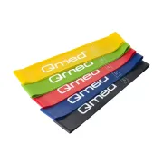 Набір еластичних стрічок для фітнесу Qmed Resistance Loop Bands Set, 5 шт