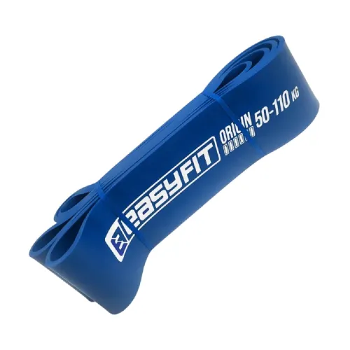 Резиновая петля EasyFit 50-110 кг EF-2654-6, синий - Фото№1