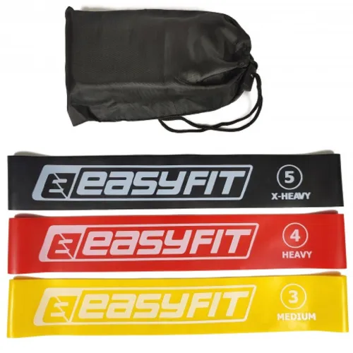 Гумові кільця EasyFit EF-1812 3 шт для фітнесу - Фото№1