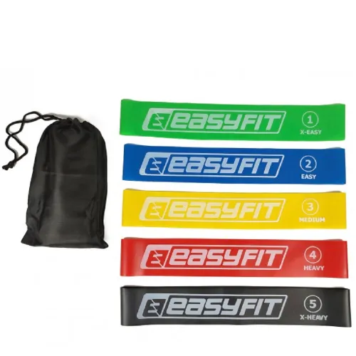 Резиновые кольца EasyFit EF-1813 (5 шт) для фитнеса - Фото№1 Резиновые кольца EasyFit EF-1813 (5 шт) для фитнеса - Фото№1