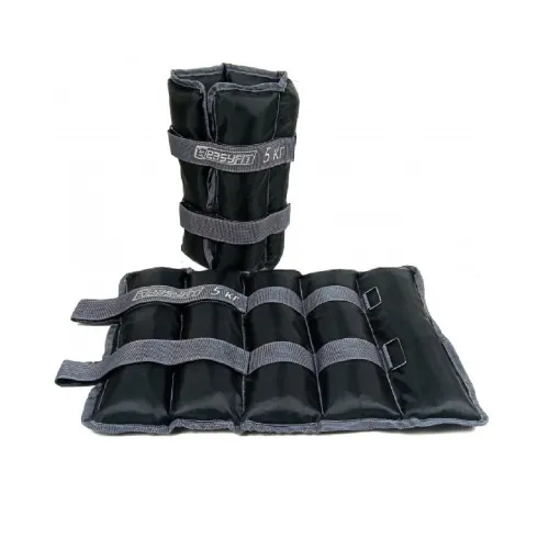 Обтяжувачі для ніг та рук EasyFit 5 кг (пара) EF-AWTS-500 - Фото№1