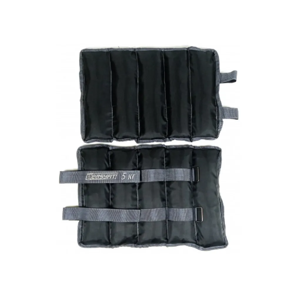 Обтяжувачі для ніг та рук EasyFit 5 кг (пара) EF-AWTS-500