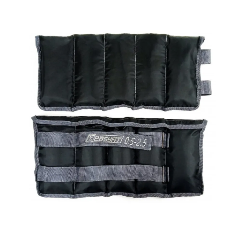 Обважнювачі для ніг і рук EasyFit набірні 0,5-2,5 кг (пара) EF-AWTS-525