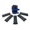 Обтяжувачі для ніг та рук EasyFit набірні 0,5-2,5 кг (пара) EF-WHT-0,5-2,5-BL(-610) - Фото№4