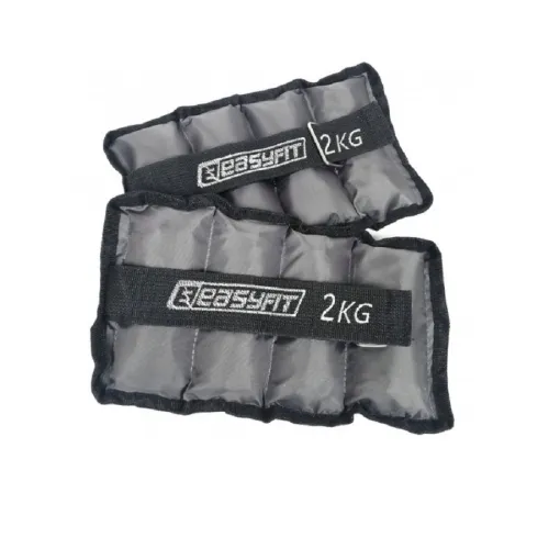Утяжелители для ног и рук с металлом EasyFit Metal по 2 кг - Фото№1 Утяжелители для ног и рук с металлом EasyFit Metal по 2 кг - Фото№1