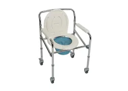 Стілець-туалет з колесами, регульований Karadeniz Medical PR-771
