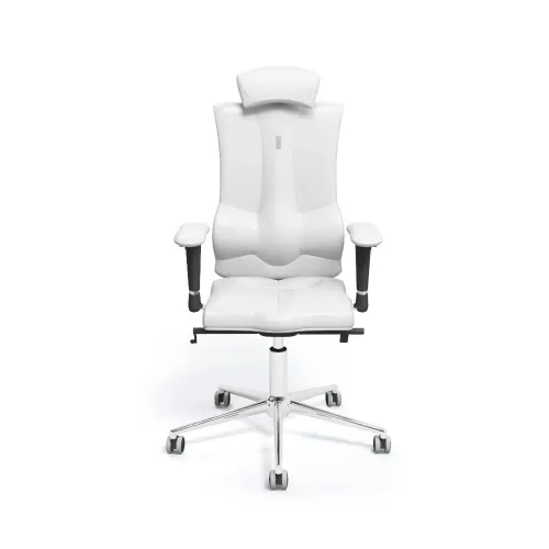 Эргономичное кресло экокожа Kulik System ELEGANCE, белый - Фото№1 Эргономичное кресло экокожа Kulik System ELEGANCE, белый - Фото№1