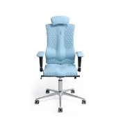Эргономичное кресло экокожа Kulik System ELEGANCE, светло-синий Эргономичное кресло экокожа Kulik System ELEGANCE, светло-синий