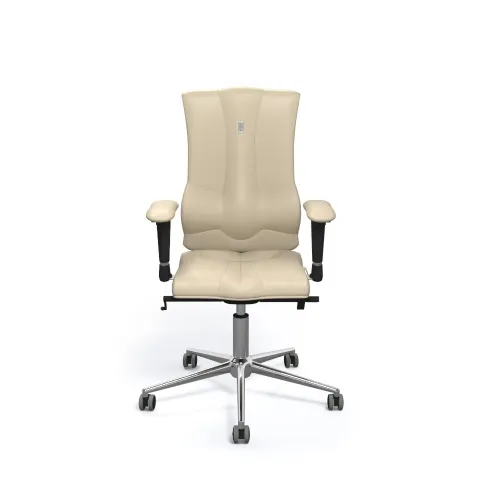Эргономичное кресло экокожа Kulik System ELEGANCE, песочный - Фото№1 Эргономичное кресло экокожа Kulik System ELEGANCE, песочный - Фото№1