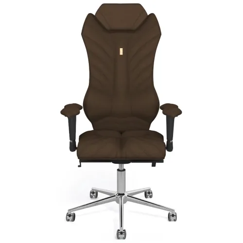 Эргономичное кресло Kulik System MONARCH, шоколадный - Фото№1 Эргономичное кресло Kulik System MONARCH, шоколадный - Фото№1