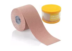 Кінезіотейп Qmed Kinesio Tape, бежевий Кінезіотейп Qmed Kinesio Tape, бежевий