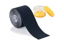 Кінезіотейп Qmed Kinesio Tape, чорний Кінезіотейп Qmed Kinesio Tape, чорний