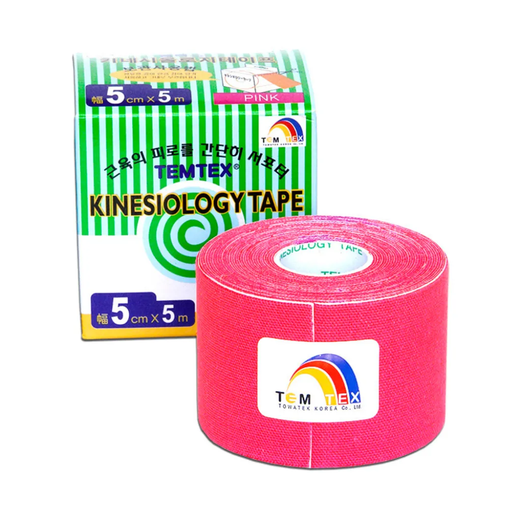 Кінезіотейп TemTex TA xxx 5 5см x 5м, різні кольори Кінезіотейп TemTex TA xxx 5 5см x 5м, різні кольори