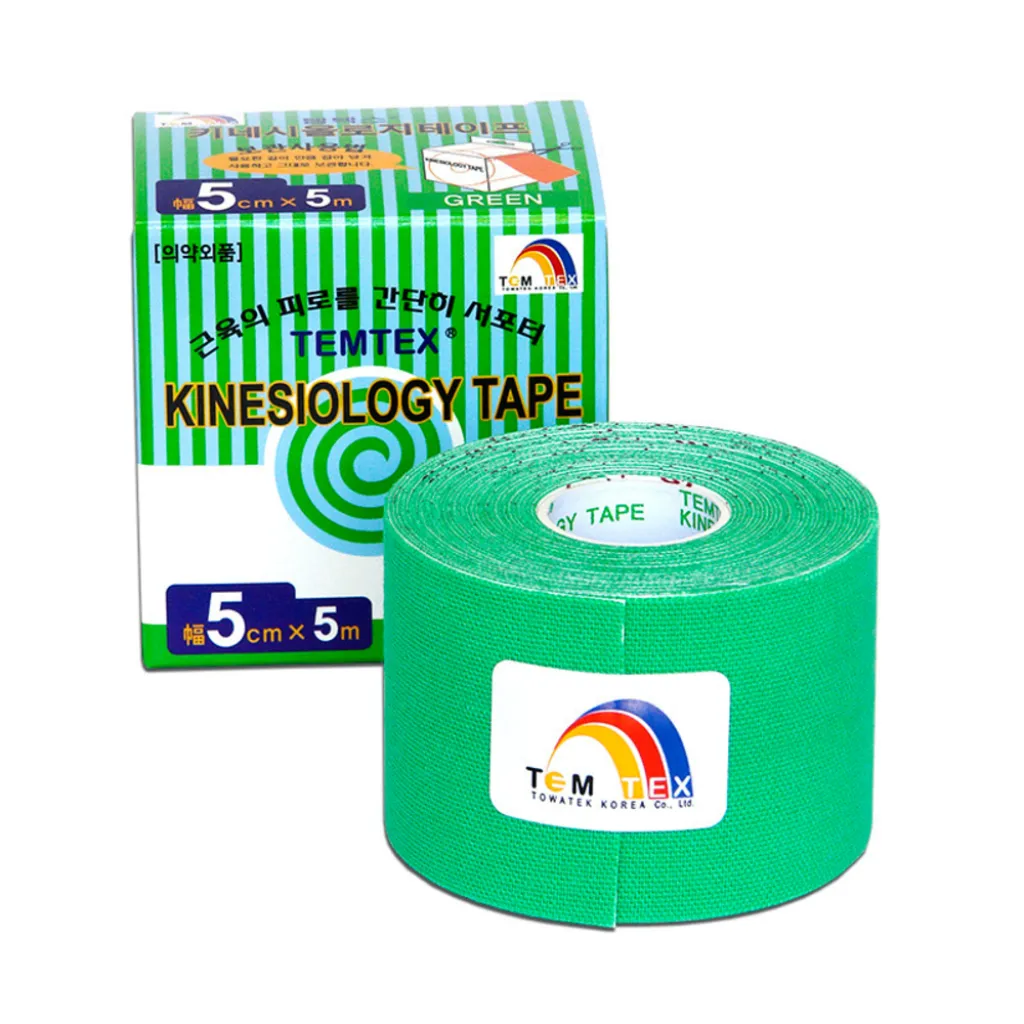 Кінезіотейп TemTex TA xxx 5 5см x 5м, різні кольори Кінезіотейп TemTex TA xxx 5 5см x 5м, різні кольори